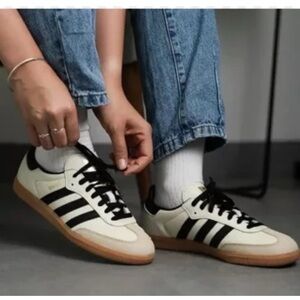 Adidas Samba OG Original "Cloud White/Night Indigo/Gum" Women’s sneakers Size 6